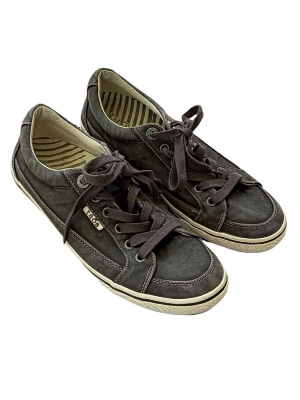 Taos Moc Star Sneakers Graphite Distressed Size 8